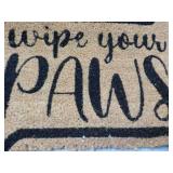 Wipe Your Paws Floor Mat...