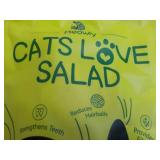 Cats Love Salad and Urinary Snacks...