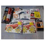 Batteries and Flashlight...