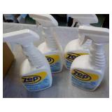 4 Qts. Spray Bottles ZEP Disinfecta...