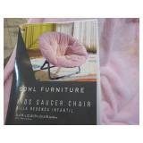 Sohl Furniture Kids Pink Saucer Cha...