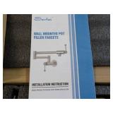 Sarlai Wall Mounted Pot Filler Fauc...