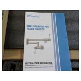 Sarlai Wall Mounted Pot Filler Fauc...