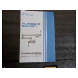 Sarlai Wall Mounted Pot Filler Fauc...