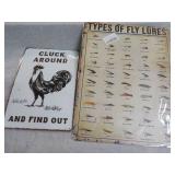 2 Metal Signs...