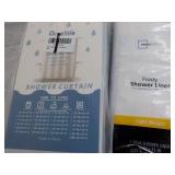 Shower Curtains and Liner...