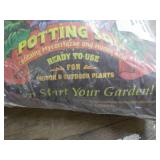 Potting Soil and Planter...