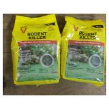 2 Victor 4 lb. bags Rodent Killer...