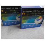 2 LED Pool Lights...