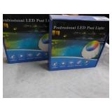 2 LED Pool Lights...