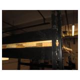 Buttonhole shelving unit measures 48 x 40 75 inches tall