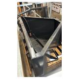 Wolverine Skid Steer Concrete Chute Attachment CCT-11-148V 13.5 cu ft