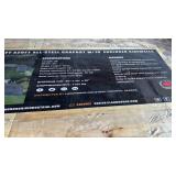 Landhonor 20ft x 12ft All-Steel Carport with 10ft Sidewalls in Crate