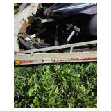1996 Triton Aluminum 4 Place Snowmobile Trailer
