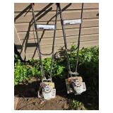 2- Echo TC-2100 Tillers