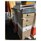 2 Sets Bee Hives Boxes