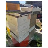 2 Sets Bee Hives Boxes
