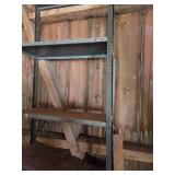 Metal & Wooden Shelves