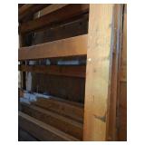 Metal & Wooden Shelves