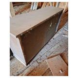 Vintage Wood 12 Drawer Parts Cabinet