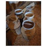 5- Milk Cans (Lids)