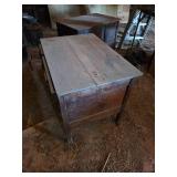 Pair of Vintage Oak Teachers Desks
