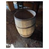 Vintage Wooden Barrel