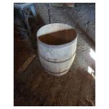 Vintage Wooden Barrel