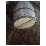 Vintage Wooden Barrel