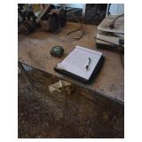 Metal Leg Wood Table 3