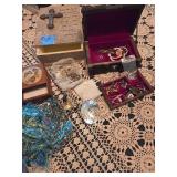 Jewelry Boxes & Plaster Bible Box