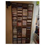 Lot of Cassette Tapes, VHS, CDs & Misc