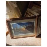 Many Hanging Artworks, Pictures & Frames