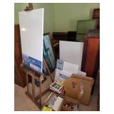 Painter Easel & Many Supplies