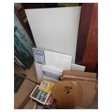 Painter Easel & Many Supplies