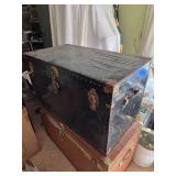 Vintage Black Trunk