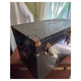 Vintage Black Trunk