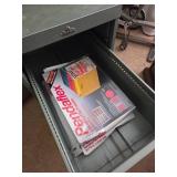 Tall 2 Door Metal Cabinet & Metal File Cabinet
