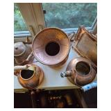 Copper Utensils (Top Shelf)