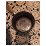 Long Handle Copper Scoop & Pot