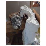 Tyvek Coveralls & Gas Masks (New In Box)
