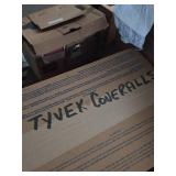 Tyvek Coveralls & Gas Masks (New In Box)