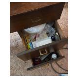 New Home Sewing Machine & Cabinet