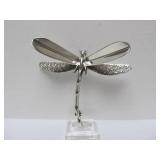 Larger Sterling Silver Dragonfly Brooch