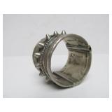 Large Heavy Tribal Middle Eastern Cuff Bracelet