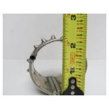 Large Heavy Tribal Middle Eastern Cuff Bracelet