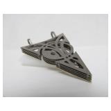 Very Cool Multi-Layered Sterling Silver Arrow Pendant