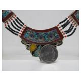 Lovely Vintage Tibetan & other Gemstone Necklace