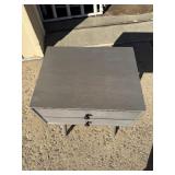 Side Table With Outlets