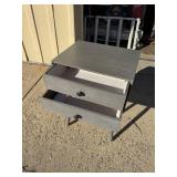 Side Table With Outlets